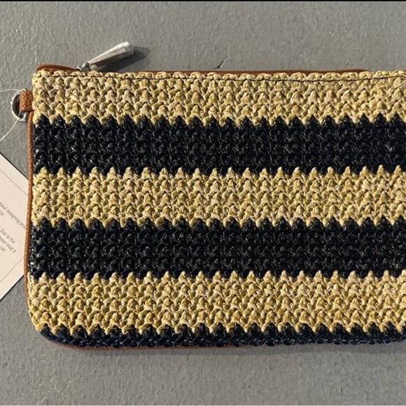 Thirty One Bundle In Navy Striped Straw - Picture 4 of 16